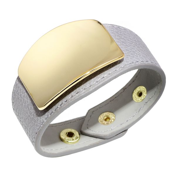 

ziris 2018new women leather bracelet bangles simple wide wrap charm bracelets female jewelry exaggerated punk 6 kinds of color, Black