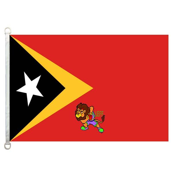 

east timor flag flag,90*150cm ,100% polyester, banner,digital printing