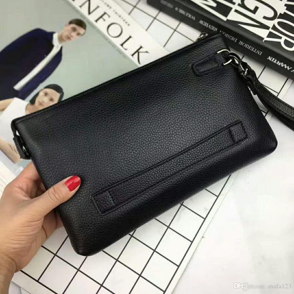 

wholesale fashion women men purse clutch bags cosmetic bags genuine leather passport bag designer wallet 2018 new