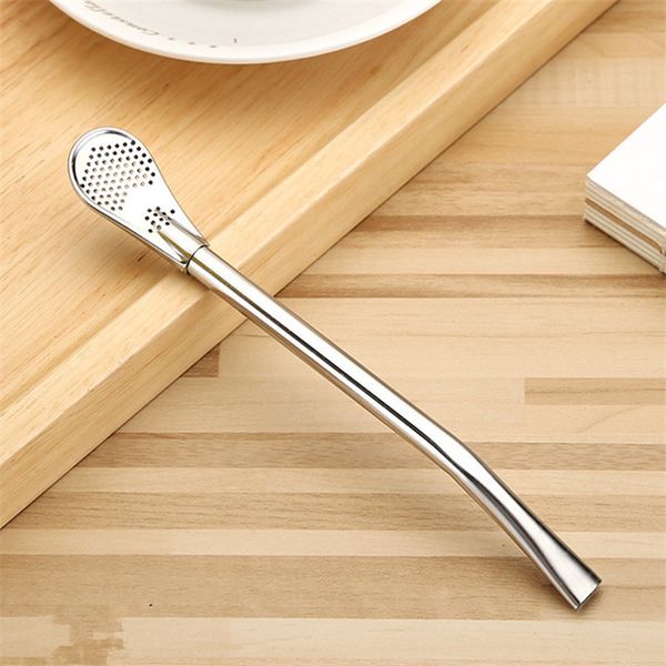 

Food grade tainle teel 304 yerba mate tea bombilla traw light weight tea drinking traw on promotion