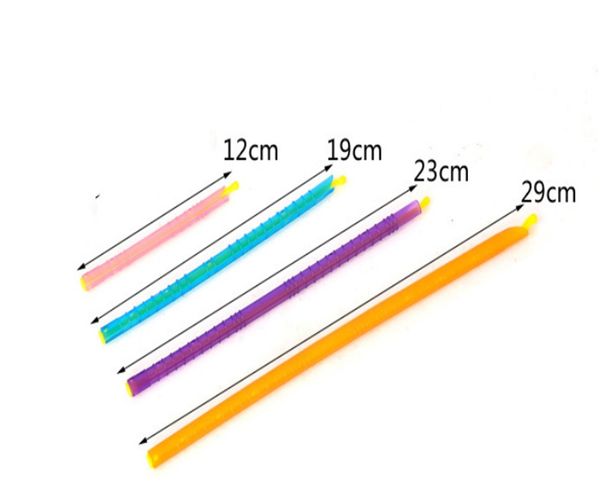 500 pçs/lote 12cm 19cm 23cm 29cm 36cm Bom Fechamento Saco Mágico Selador Vara Hastes de Vedação Grande Auxiliar Para Armazenamento de Alimentos Vedação Clipe