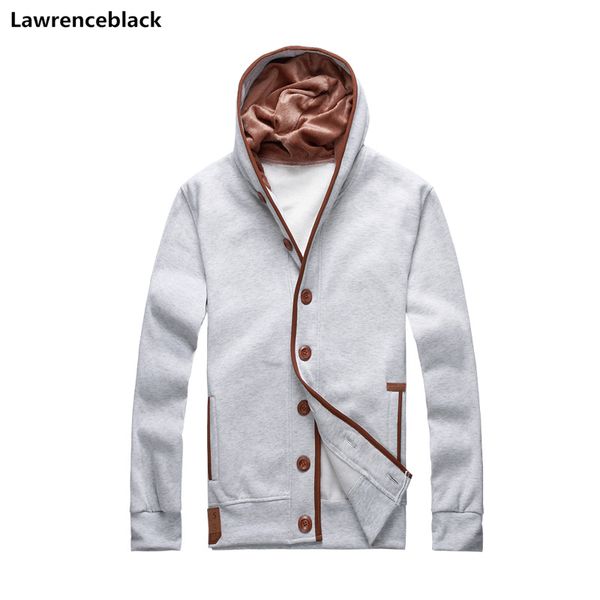 

autumn winter hoodies men 2018 brand male long sleeve solid hip hop pullover marque oversized hoodies hommes coat for man 1492, Black
