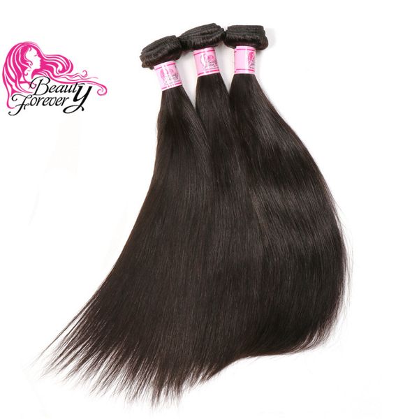 Beauty Forever Brazilian Straight Hair Weave Bundles Cheap Human