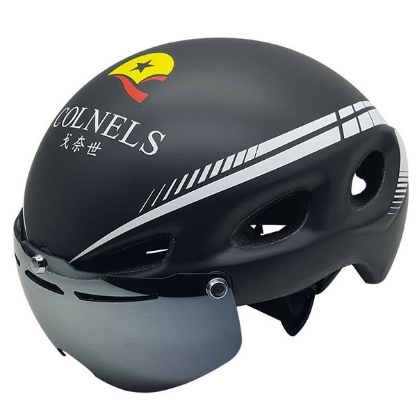

bike helmet riding magnetic absorption mirror mountain road bicycle goggles ultra light cycling euippment triathlon accessories
