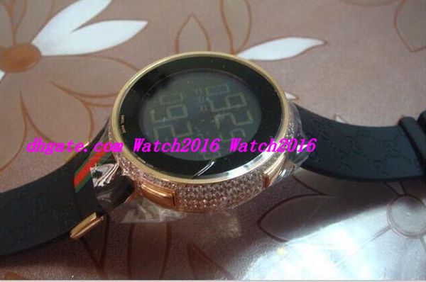 

luxury wristwatch mens digital rose gold diamond watch 44mm ya114207 quartz mens watches men's watch quality