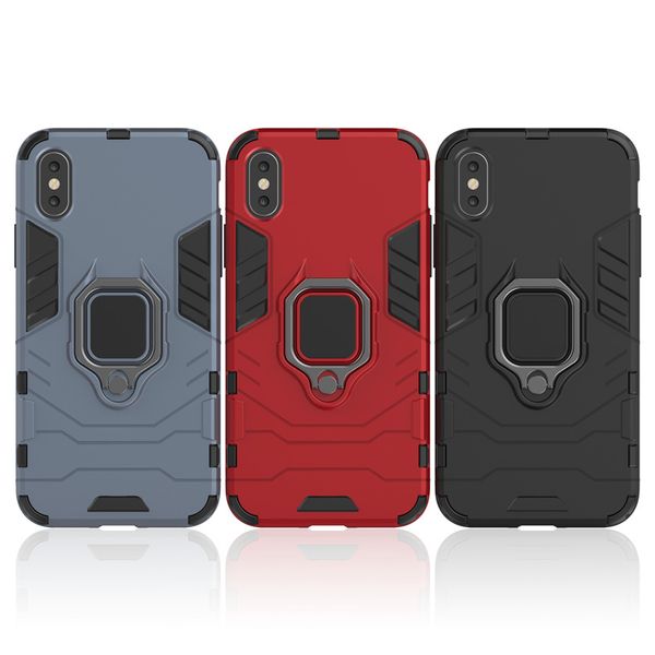 

armor heavy duty robot black panther kickstand case for iphone 8 plus detachable rugged hybrid back cover case for iphone x