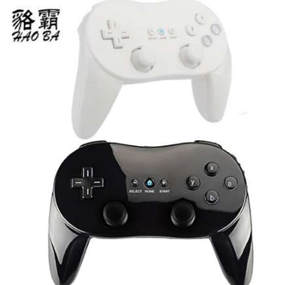 HAOBA Classic Wired Game Controller Gaming Remote Pro Gamepad Shock Joypad Joystick For Wii Second-generation