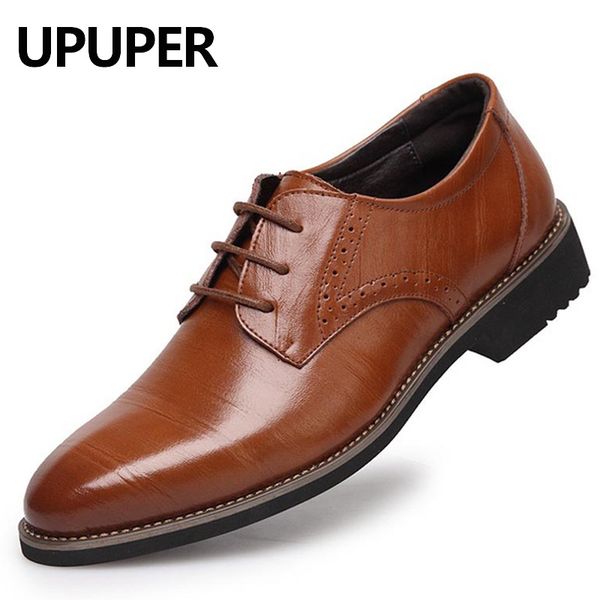 

pointed toe genuine leather mens dress shoes lace-up oxfords business shoes black blue yellow men for wedding