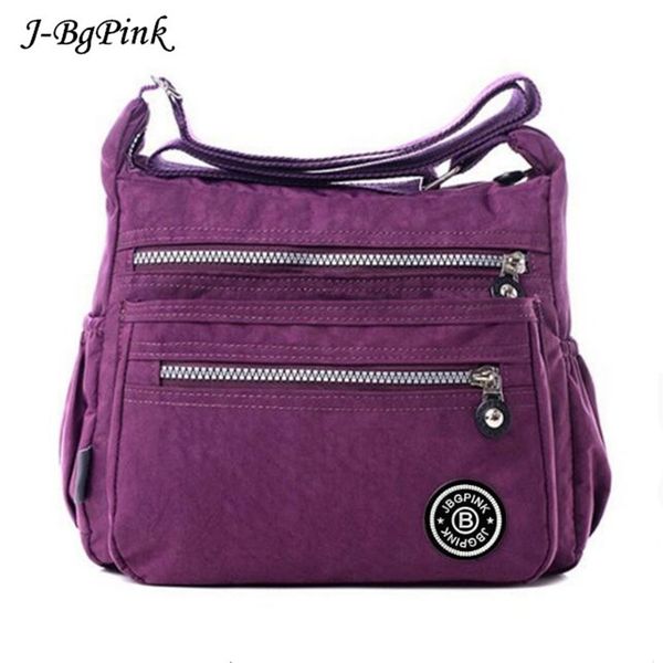 

fashion women shoulder bag 2018 new casual lolita nylon bag shoulder messenger multilayer bags women bag bolsos sac a main d18101303