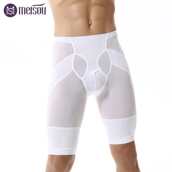 

bu lifter men underwear body slimming extra firm girdle panties with -xl sizes, Black;brown