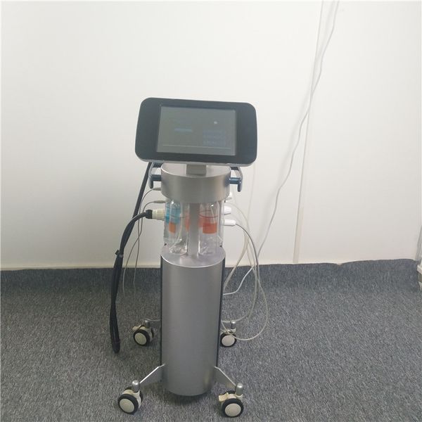 

fractional rf thermag anti aging skin machine with deep clean system,ice heat system, Black;white