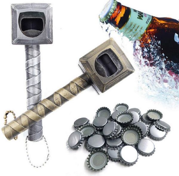 

Beer bottle opener hammer of thor haped creative bottle opener dinner party bar tool eea162 20pc