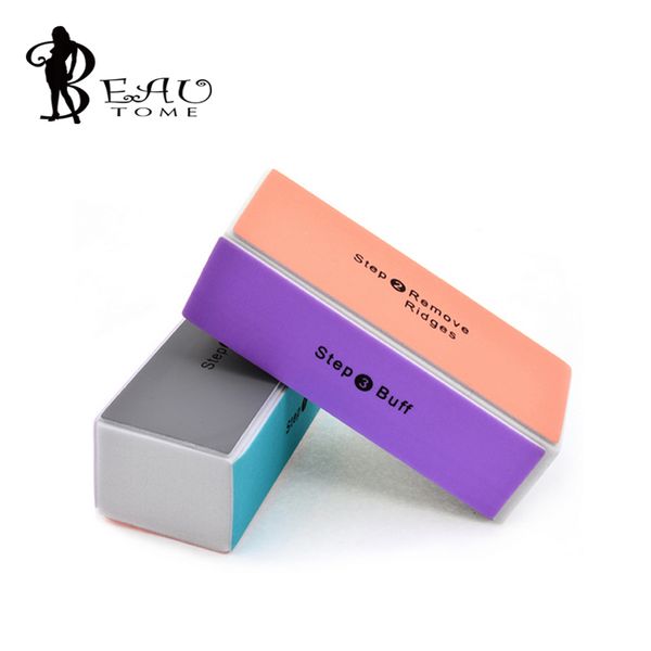 

2 pcs/lot selling 4 way nail art files buffer grinding tools nail polishing block wax suppliers manicure tools 9*4*3cm