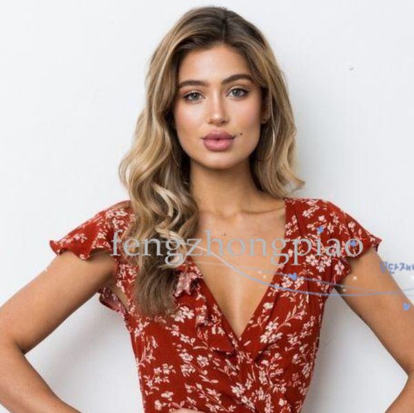 

fzp wholesale fashion pretty stylish long wavy wig/wigs ombre blonde simulation human hair wigs for black women brazilian virgin