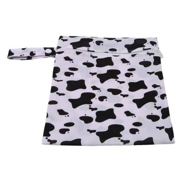 

2018 nieuwe natte tas wasbaar herbruikbare luier luiers zakken waterdichte swim sport reizen draagtas small size 25*19.5 cm