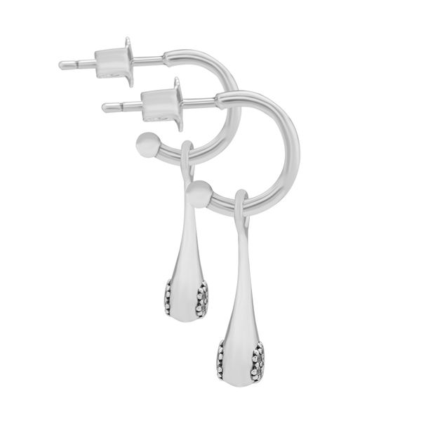 

100% sterling-silver-jewelry modern lovepods earring with clear cz 100% 925 silver jewelry for women ing, Golden;silver