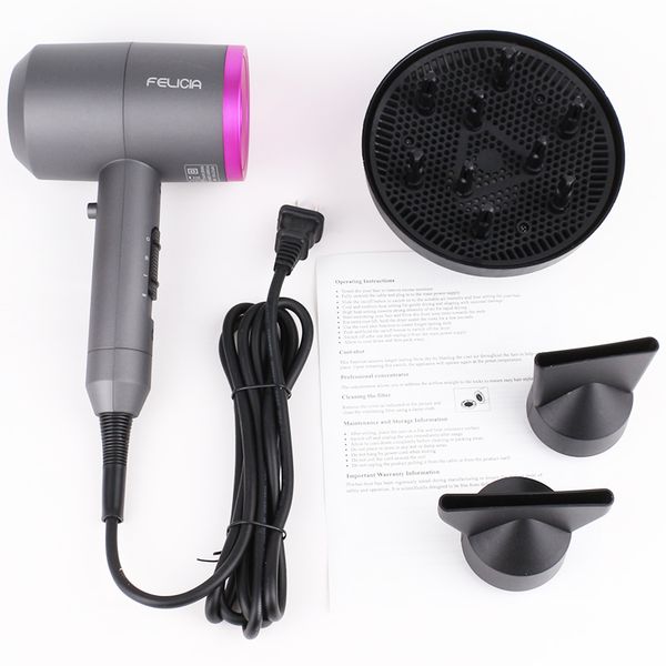 

Felicia hair dryer profe ional hair care tool with trong wind quick dry hair dryer alon for travel home u e u eu plug quality