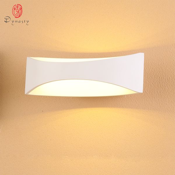 

dynasty aluminum led wall lamp modern decoration new wall lights ac85v-265v special fixture foyer corridor dinning room study canteen lighti