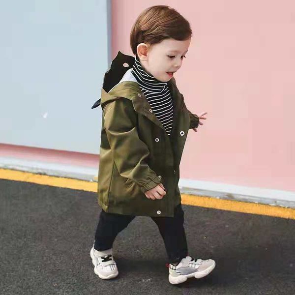 

050 boy assault windbreaker jacket autumn spring and autumn new children's clothing 2-3 years old, Camo