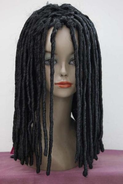 

hip-hop reggae black dreadlocks wig masquerade braids cosplay party wig hair>>>wig