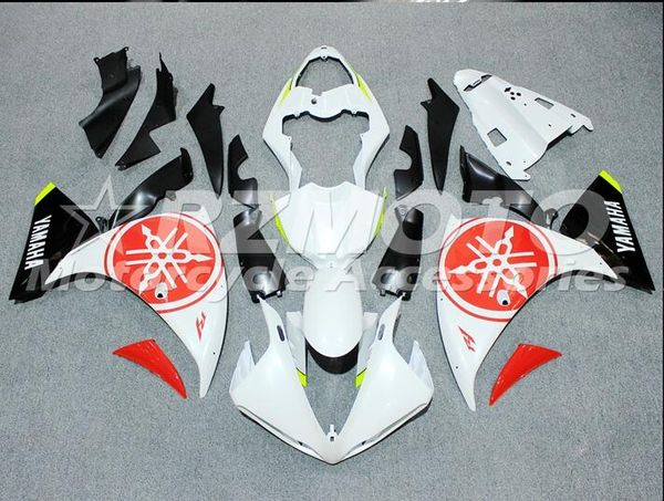 

3 gifts new motorcycle fairings kits for yamaha yzf-r1 2009-2011-2012 r1 09-11-12 yzf1000 bodywork loves black b46