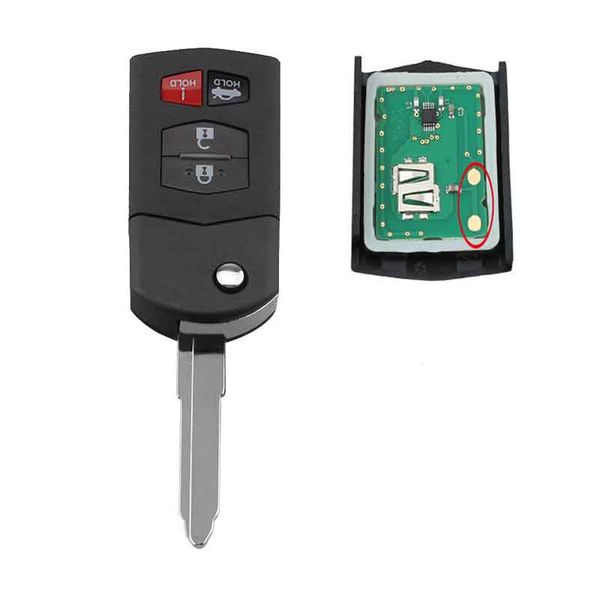 

for mazdacar remote key mx-5 miata mazda 3 mazda 6 2010 2011 2012 2013 4buttons 315mhz original keys