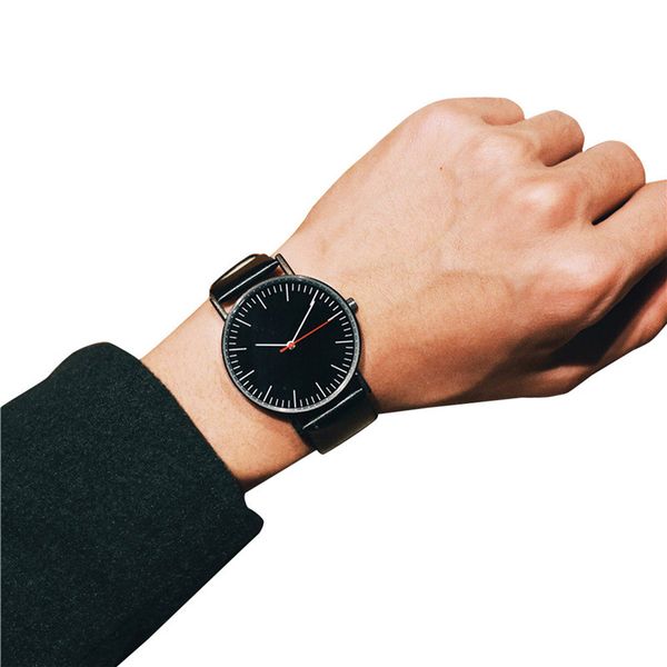 

watces fashion women dropshipping gift lover's quartz analog wrist delicate watch luxury leather band august4, Slivery;brown
