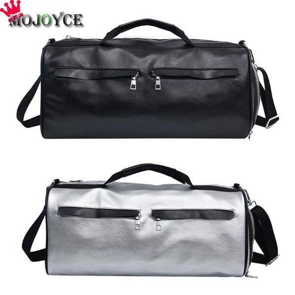 

2018 travel bag pu leather couple luggage bags for men and women vintage weekend bagfor women 2018