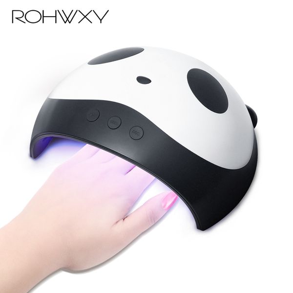 

rohwxy 36w uv lamp led lamp for nails nail dryer 12pcs led nail for curing all gels with sensor usb charge art tools