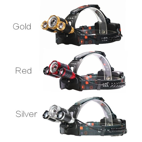 SolarStorm Red Aluminum Waterproof 5000LM 2x CREE XM-L T6 Bicycle LED Head light