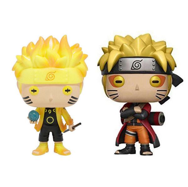 Funko pop animation naruto naruto ix path age mode vinyl action figure with box 185 186 gift doll toy