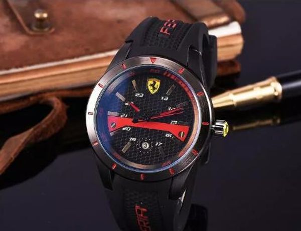 

2018 Новая Мода Платье Роскошный Дизайн Мужчины DZWatch Повседневная Резиновый Ремешо