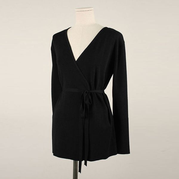 

2018 autumn winter plus size sash elastic cardigan women jackets jumper female coat soft casual sweater outerwear vkco1005, Black;brown