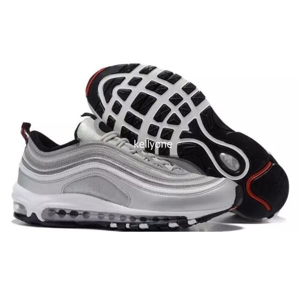 Acheter With Box Nike Air Max 2018 97 Mens Shoes Womens Running Shoes  Cushion OG Silver Gold Sneakers Sport Athletic Men 97 Sports Outdoor Shoes  Air SZ5.5 11 De 32,82 € Du Kellyone | DHgate.Com
