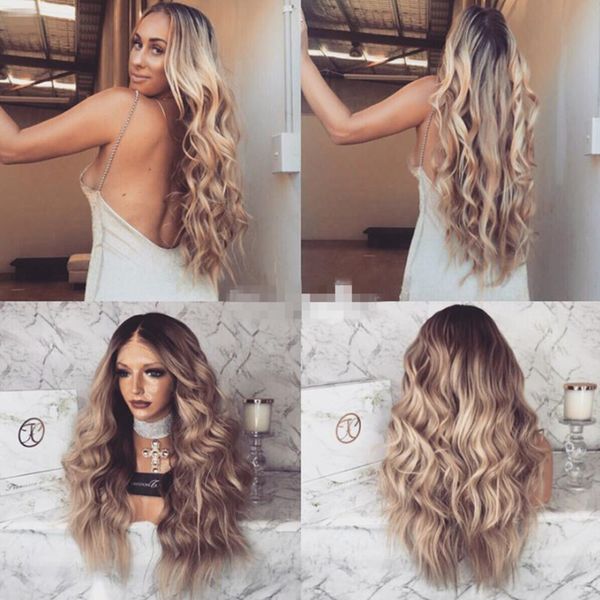 Brazilian Human Hair Ombre 1b 18 Ash Blonde Full Lace Human Hair