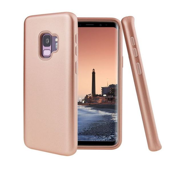 

new arrival for samsung note 9 covers 3in1 robot case rubber oil painting surface hybrid tpu+pc defender case