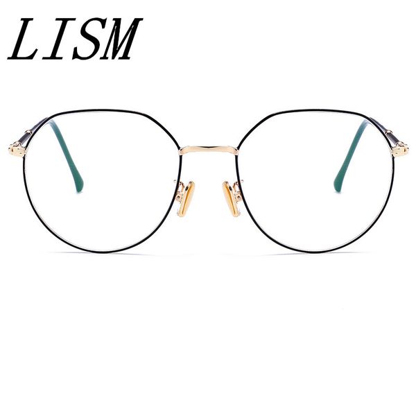 

lism 2018 optical eyeglasses frame appendable glasses fashion trendclear visionsuitable for all shapesfashionable joker, Silver