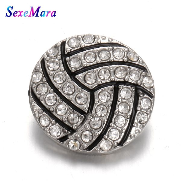 

10pcs/lot new snaps jewelry five stars dollar football metal snap buttons fit leather sier 18mm 20mm snap button bracelet, Golden;silver