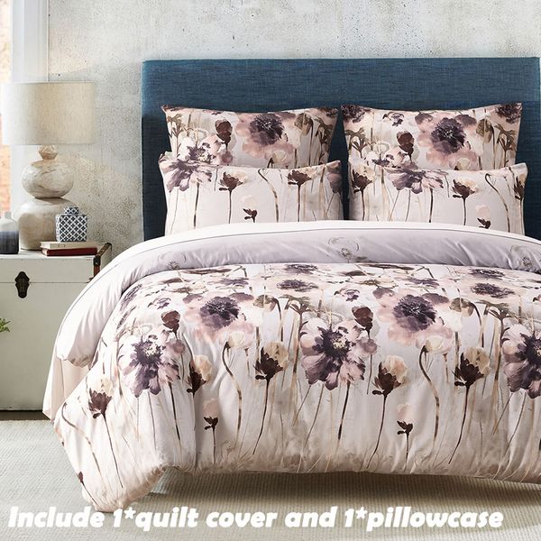 

ehomebuy fashion new bedding sets pastoral style 9 colors available 1 pillowcase and 1 quilt cover superfine fiber home soft