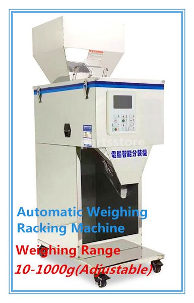 

food racking machine granular powder materials packaging filling machine version installed high-quality 10-999g