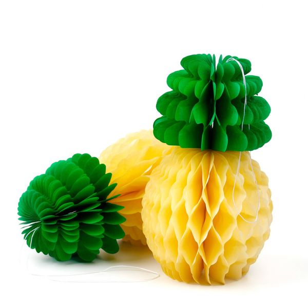 Mobel Wohnen Party Eventdekoration 6 X Hawaiian Honeycomb