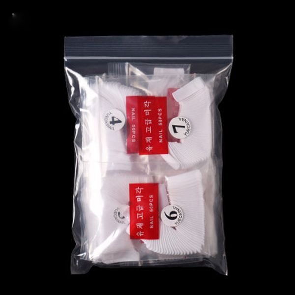 

2018 / new / nail art a-grade wholesale 500 pieces of white half full one extended a ptherapy a film, Red;gold