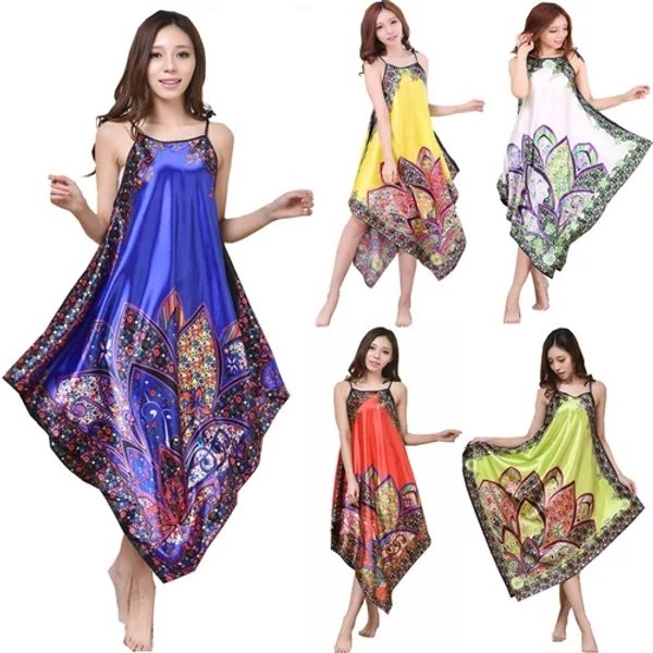 

women nightwear casual long dress chemise nightgown sleepwear bath dressess