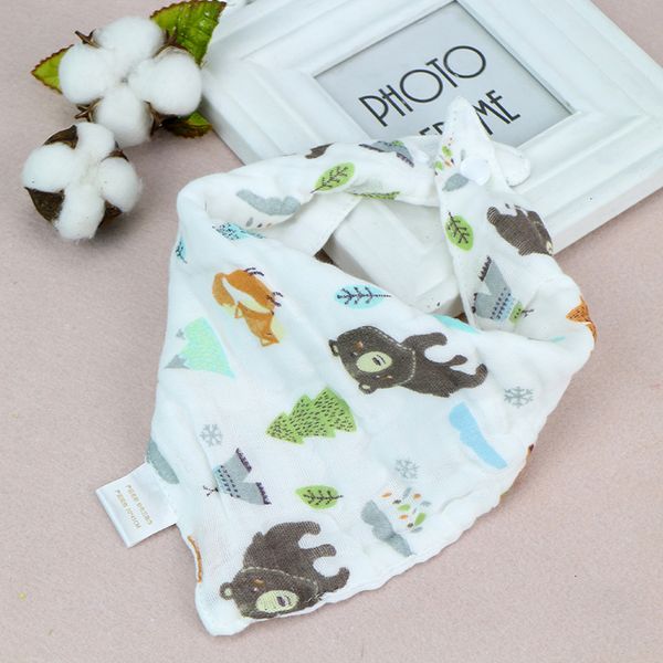 

cute cartoon spring baby bibs baby saliva towel infant kids triangle head scarf bandana feeding bibs cloth saliva towel bib