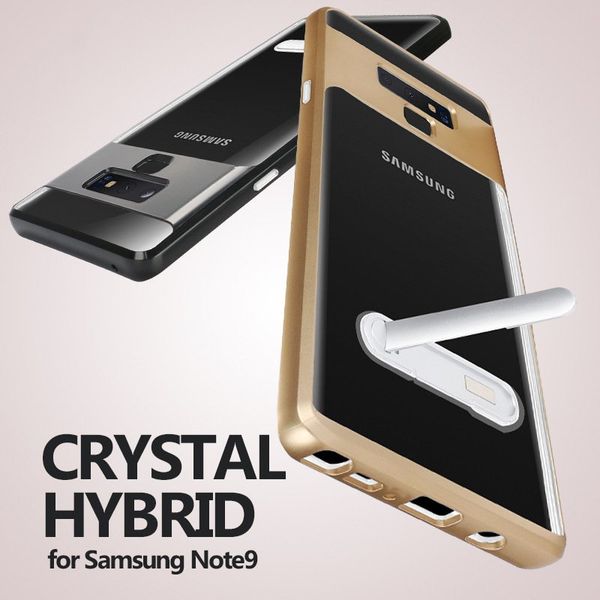

clear soft tpu case for iphone x 7 8 6 plus samsung galaxy s9 s8 plus s6 s7 edge holder stand transparent cover for samsung note 9 8 cases