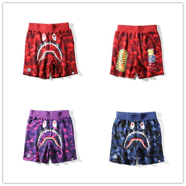 

Summer hort brand men beach pant with hark hort camouflage fa hion de igner pant letter knee length loo e pant m xxl