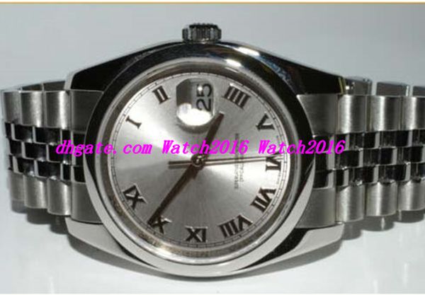 

luxury watches stainless steel bracelet mens 116200 silver roman dial jubilee bracelet hidden clasp 41mm automatic man watch wristwatch