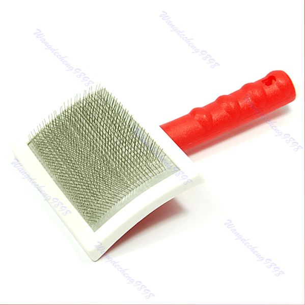

new shedding grooming hair brush comb for dog cat large y106