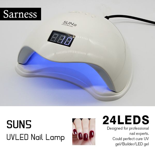 

sarness nails dryer light with bottom lamp for nails 48w nail dryer dual uv led nail lamp gel polish curing manicure tool