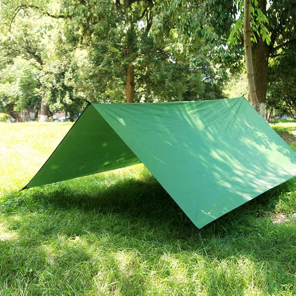 Acheter 3mx3m Plage Soleil Abri Bâche Imperméable à Leau De Tente Ombre Ultra Léger Uv Auvent De Jardin Auvent Parasol Extérieur Camping Hamac Pluie
